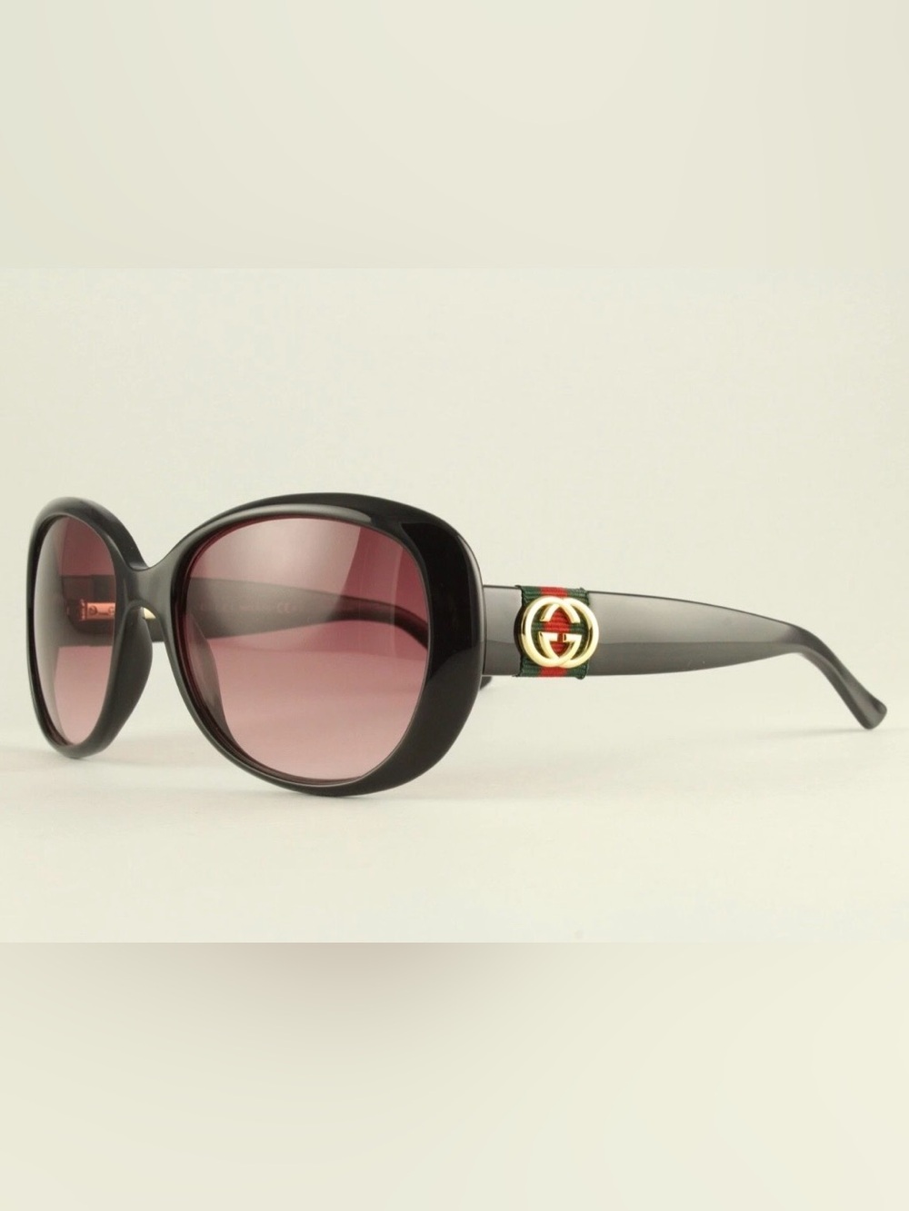 Gucci GG 3644/S D28ED Black 56mm Pink Gradient Sunglasses - Rare Authentic